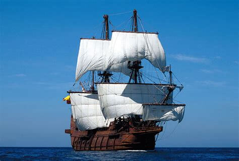 Linen ship sails